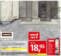 Bauhaus Laminat 'Ceramico' LOGOC LIC Angebot