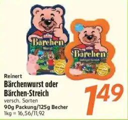 inkoop Bärchen Wurst oder Bärchen-Streich Angebot