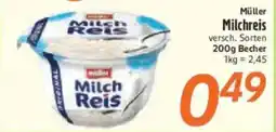 inkoop Müller Milchreis Angebot