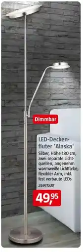 Bauhaus LED-Decken-fluter 'Alaska' Angebot