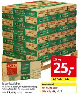 Bauhaus PROBAU Superflexkleber Angebot