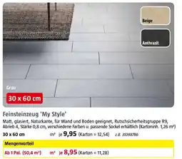 Bauhaus Feinsteinzeug 'My Style' Angebot