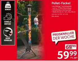 Selgros Pellet-Fackel Angebot