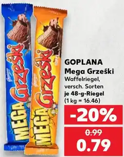 Kaufland GOPLANA Mega Grzeški Angebot