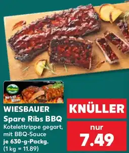 Kaufland WIESBAUER Spare Ribs BBQ Angebot