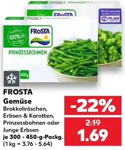 Kaufland FROSTA Gemüse Angebot