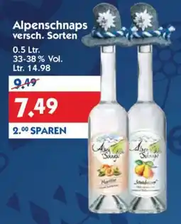 Hol'ab Getränkemarkt Alpenschnaps Angebot