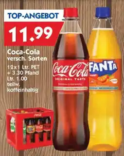Hol'ab Getränkemarkt Coca-Cola versch. Sorten Angebot