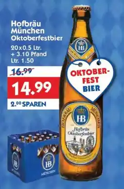 Hol'ab Getränkemarkt Hofbräu München Oktoberfestbier Angebot