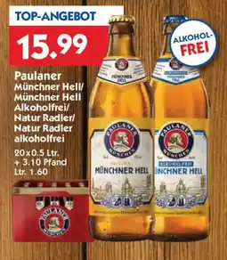 Hol'ab Getränkemarkt Paulaner Münchner Hell Angebot