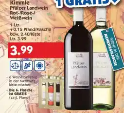 Hol'ab Getränkemarkt Kimmle Pfälzer Landwein Angebot