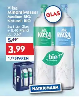 Hol'ab Getränkemarkt Vilsa Mineralwasser Medium BIO/Naturell BIO Angebot