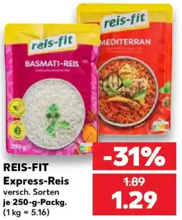 Kaufland REIS-FIT Express-Reis Angebot