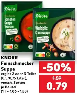 Kaufland Knorr Feinschmecker Suppe Angebot