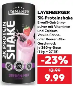 Kaufland LAYENBERGER 3K Protein Shake Angebot