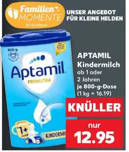 Kaufland APTAMIL Kindermilch Angebot