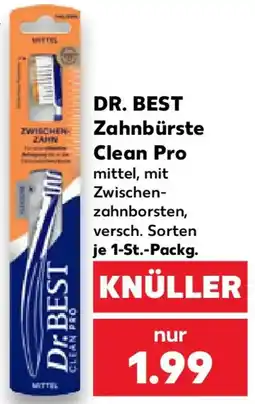 Kaufland DR. BEST Zahnbruste Clean Pro Angebot