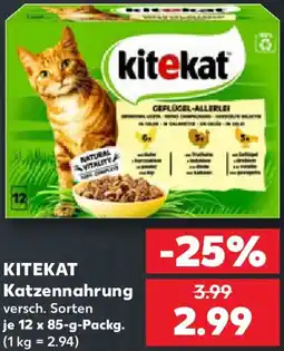 Kaufland KITEKAT Katzennahrung Angebot