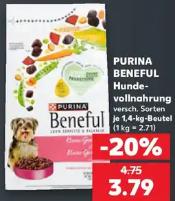Kaufland PURINA Beneful Hundevollnahrung Angebot