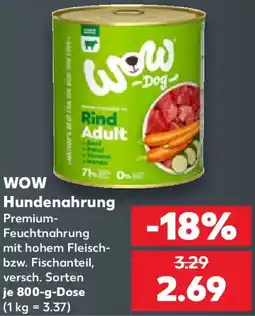 Kaufland WOW Hundennahrung Angebot