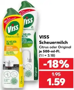 Kaufland VISS Scheuermilch Angebot