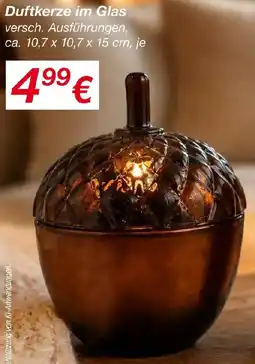 KiK Duftkerze im Glas Angebot