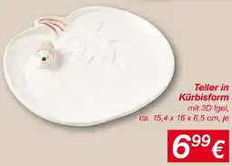 KiK Teller in Kürbisform Angebot