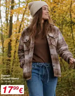 KiK Damen Flannel-Hemd Angebot