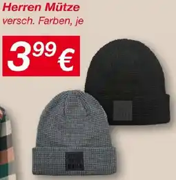 KiK Herren Mütze Angebot