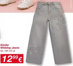 KiK Kinder Wideleg-Jeans Angebot