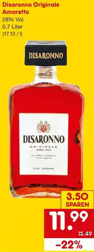 Netto Getränke Discount Disaronno Originale Amaretto Angebot