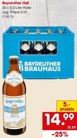 Netto Getränke Discount Bayreuther Hell Angebot