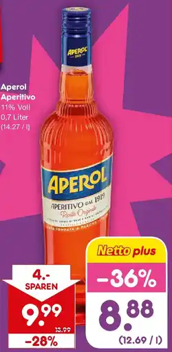 Netto Getränke Discount Aperol Aperitivo Angebot
