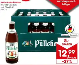 Netto Getränke Discount Veltins Helles Pülleken Angebot