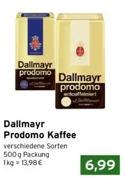 CAP Markt Dallmayr Prodomo Kaffee Angebot