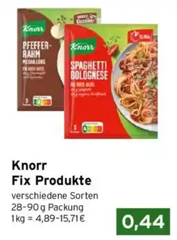 CAP Markt Knorr Fix Produkte Angebot