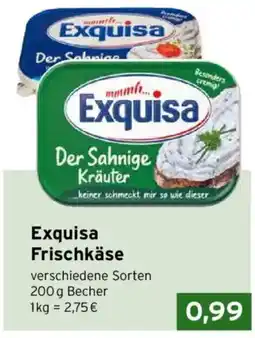 CAP Markt Exquisa Frischkäse Angebot