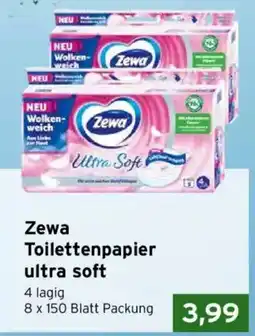 CAP Markt Zewa Toilettenpapier ultra soft Angebot