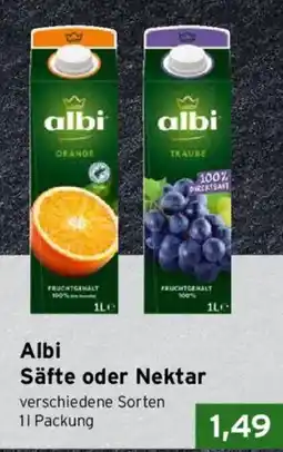 CAP Markt Albi Säfte oder Nektar Angebot