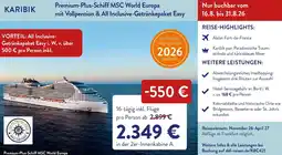 ALDI Nord Reisen Karibik Angebot