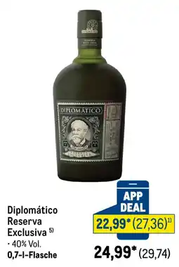 METRO Diplomático Reserva Exclusiva Angebot