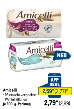METRO Amicelli Waffelröllchen Angebot