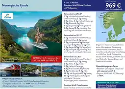 ALDI Nord Reisen Norwegische Fjorde Angebot