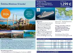 ALDI Nord Reisen Östliches Mittelmeer & Istanbul Angebot