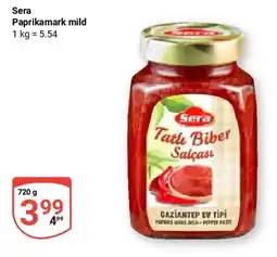 Globus Sera Paprikamark mild Angebot