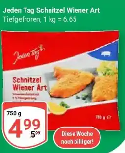Globus Jeden Tag Schnitzel Wiener Art Angebot