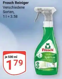 Globus Frosch Reiniger Angebot