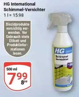 Globus HG International Schimmel-Vernichter Angebot