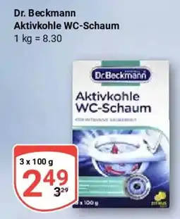 Globus Dr. Beckmann Aktivkohle WC-Schaum Angebot
