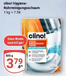 Globus clino! Hygiene-Rohreinigungsschaum Angebot